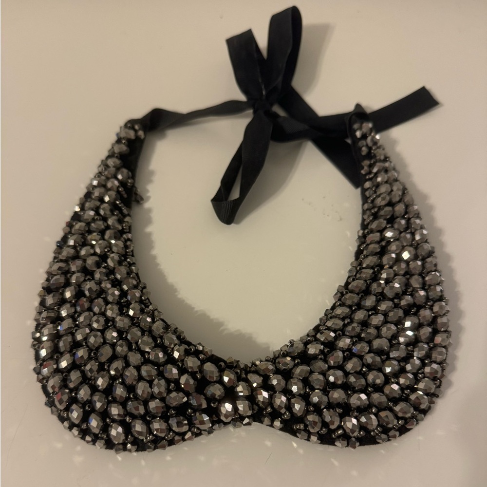 Betsy Johnson collar shaped necklace.